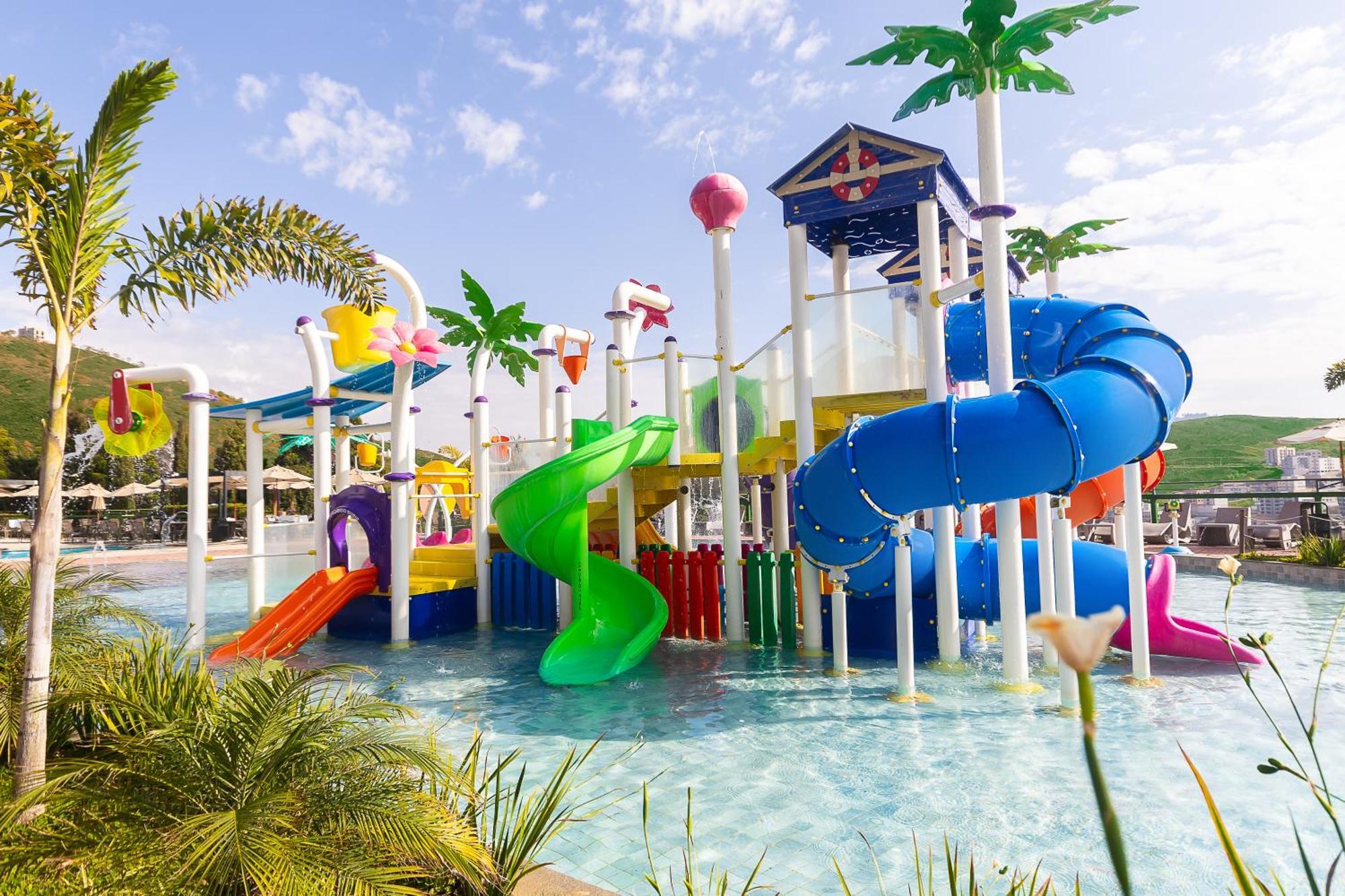 Hotel Golden Park All Inclusive Pocos De Caldas By Nacional Inn Exteriör bild Splash Jungle Water Park